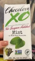 Cantidad de azúcar en Chocolove XO Mint