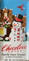 Zuckermenge drin Candy Cane Crunch in Dark Chocolate