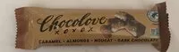 Zuckermenge drin Caramel. Almounds. Nougat. Dark Chocolate