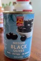 Cantidad de azúcar en Black Olives
