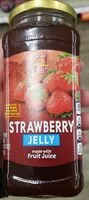 Cantidad de azúcar en Strawberry jelly