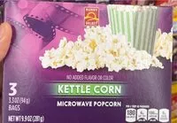 Cantidad de azúcar en Kettle Corn