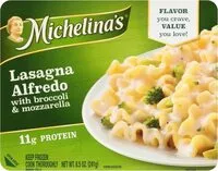 Jumlah gula yang masuk Lasagna alfredo with broccoli & mozzarella