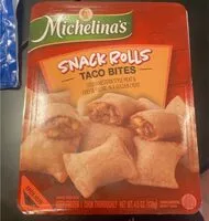 Quantité de sucre dans Snack Rolls -Taco Bites-