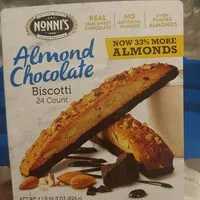 चीनी की मात्रा Almond chocolate biscotti