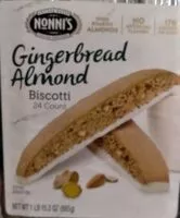 चीनी की मात्रा Gingerbread Almond Biscotti