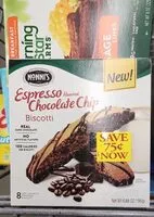 चीनी की मात्रा Espresso chocolate chip biscotti
