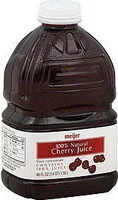 入っている砂糖の量 100% Natural Cherry Juice