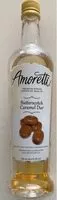 Sugar and nutrients in Amoretti