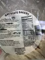 Suhkur ja toitained sees Bay state bakery