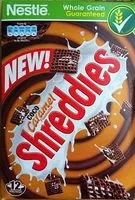 Sucre et nutriments contenus dans Shreddies