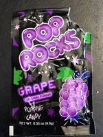 糖質や栄養素が Pop rocks