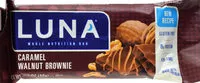चीनी की मात्रा Caramel nut brownie nutrition bar