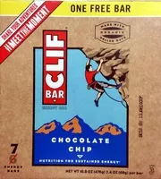 Sugar and nutrients in Cliff bar