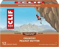 入っている砂糖の量 Clif crunchy peanut butter energy bars