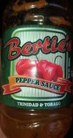 Amount of sugar in Bertie's Pepper Sauce