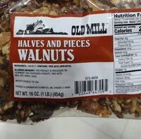 Quantité de sucre dans Walnut Halves and Pieces