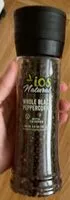 Suhkru kogus sees Whole black peppercorns
