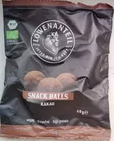 Suhkru kogus sees Snack Balls Kakao