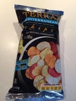 入っている砂糖の量 Real Vegetable Chips Mediterranean Herbs & Spices