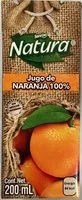 Bebida sabor naranja