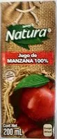 Zuckermenge drin Sonrisa Natura jugo de Manzana 100%