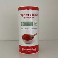 Sokerin määrä sisällä Paprika edelsüß