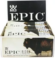 含糖量 Epic bison bacon cranberry bars grassfed paleo friendly