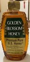 Sugar and nutrients in Golden blossom honey