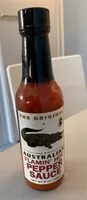 Quantité de sucre dans Australian flamin' hot pepper sauce