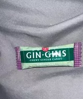Quantité de sucre dans Gin Gins