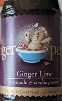 Quantité de sucre dans Ginger Lime Marinade & Cooking Sauce