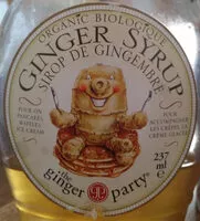 中的糖分和营养成分 The ginger party