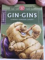 Quantité de sucre dans Gin-Gins