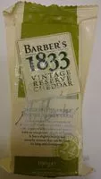 糖質や栄養素が Barber s 1833