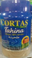 Jumlah gula yang masuk Tahina Natural 100%