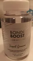 中的糖分和营养成分 Bondi boost