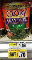 Suhkur ja toitained sees Glory foods