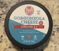 Zuckermenge drin Crumbled Gorgonzola Cheese