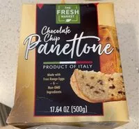 Suhkru kogus sees Chocolate chip panettone