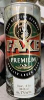 चीनी और पोषक तत्व Faxe bryggeri