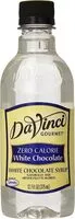 含糖量 DaVinci Gourmet zero calorie syrup