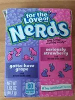 Cantidad de azúcar en Nerds
