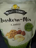 İçindeki şeker miktarı Nusskernmix ungeröstet