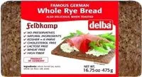 Amount of sugar in Famous German Whole Rye Bread