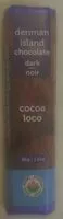 入っている砂糖の量 Cocoa Loco Dark Chocolate