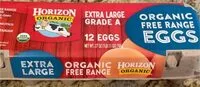 入っている砂糖の量 Organic eggs