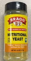 入っている砂糖の量 Nutritional Yeast