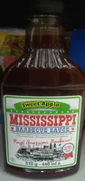 Cantidad de azúcar en Mississippi, barbecue sauce