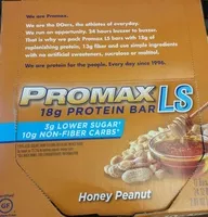 Sugar and nutrients in Promax